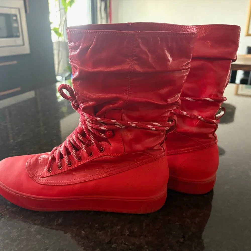 Monclair red boots - Excellent Condition - Picture 13 of 15